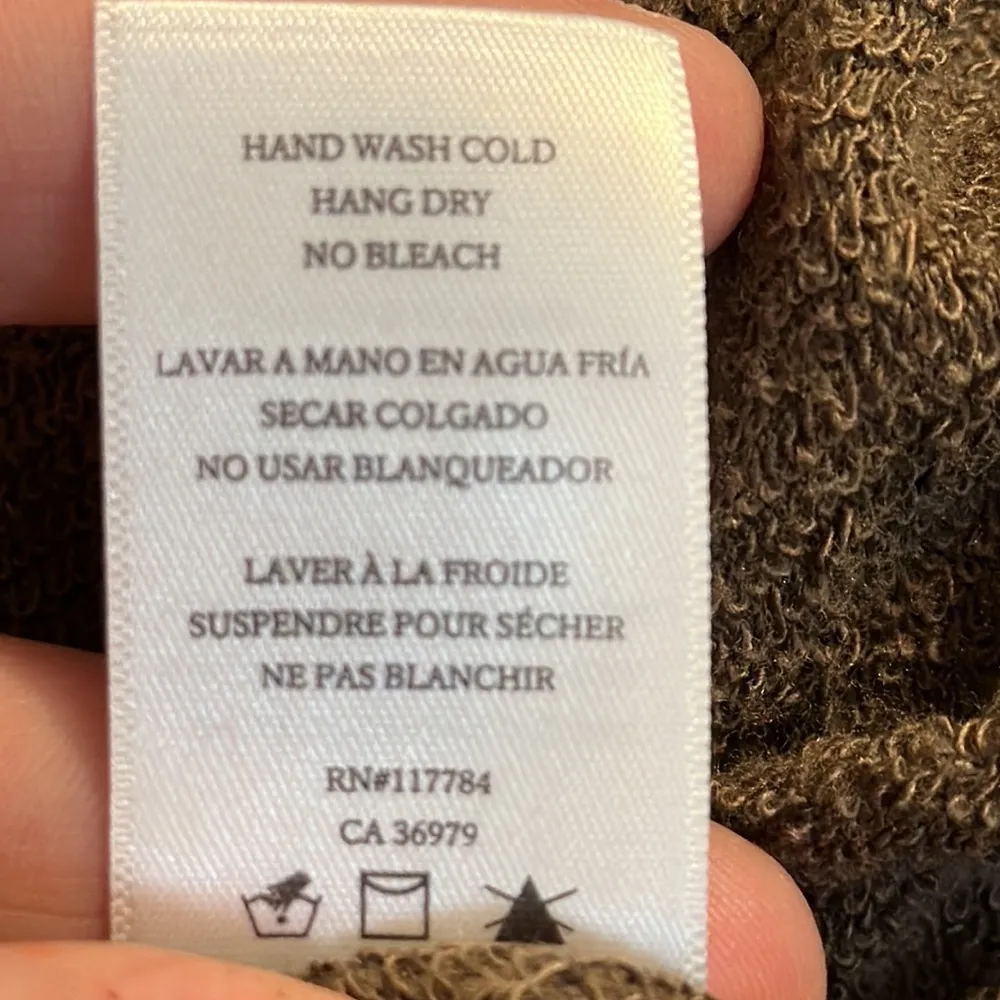 Rails Reeves Knox Camo Raw Hem Oversized Sweatshirt Medium 801-361A-2275 - Image 11