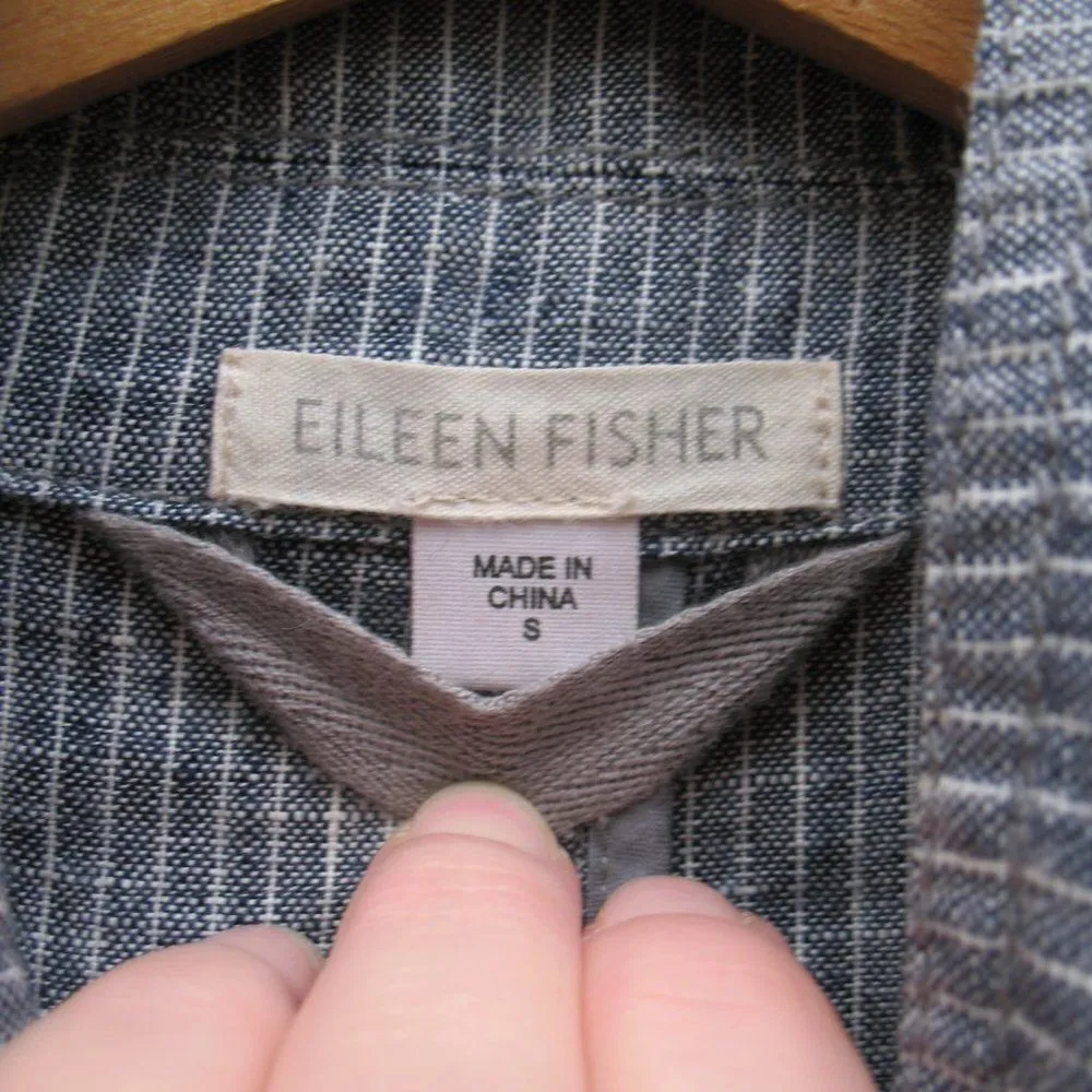 Eileen Fisher Linen Blazer Jacket - Image 8