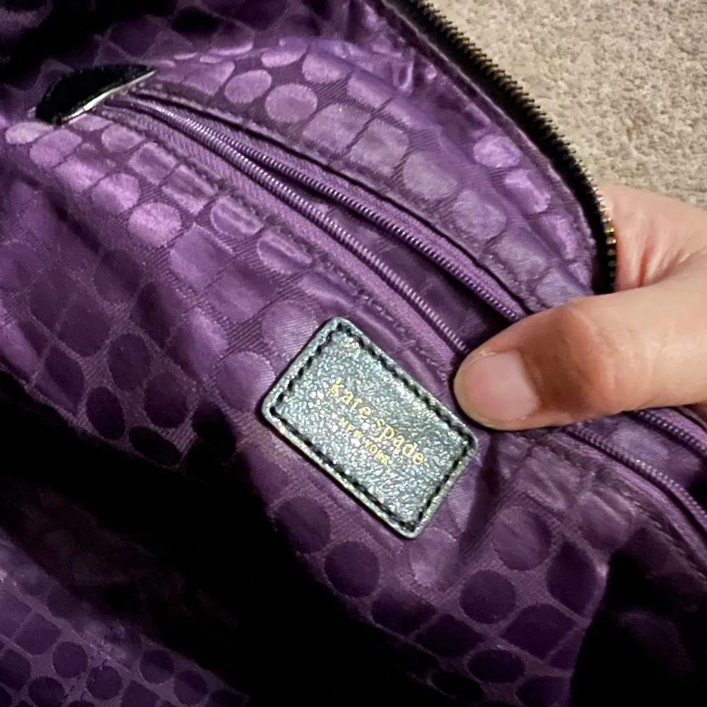 Kate spade black sparkly shoulder bag - Image 9