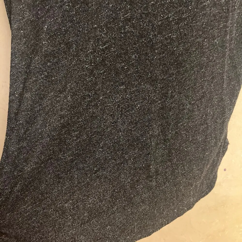 Cloth & Stone Anthropologie Black Short Sleeve Shirt Women's Small - Image 8