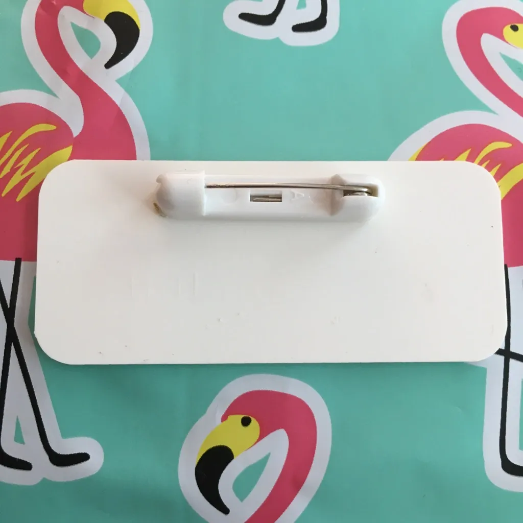 New Hooters Girl Uniform Name Tag “Sarah” Halloween Costume Accessory - Image 2