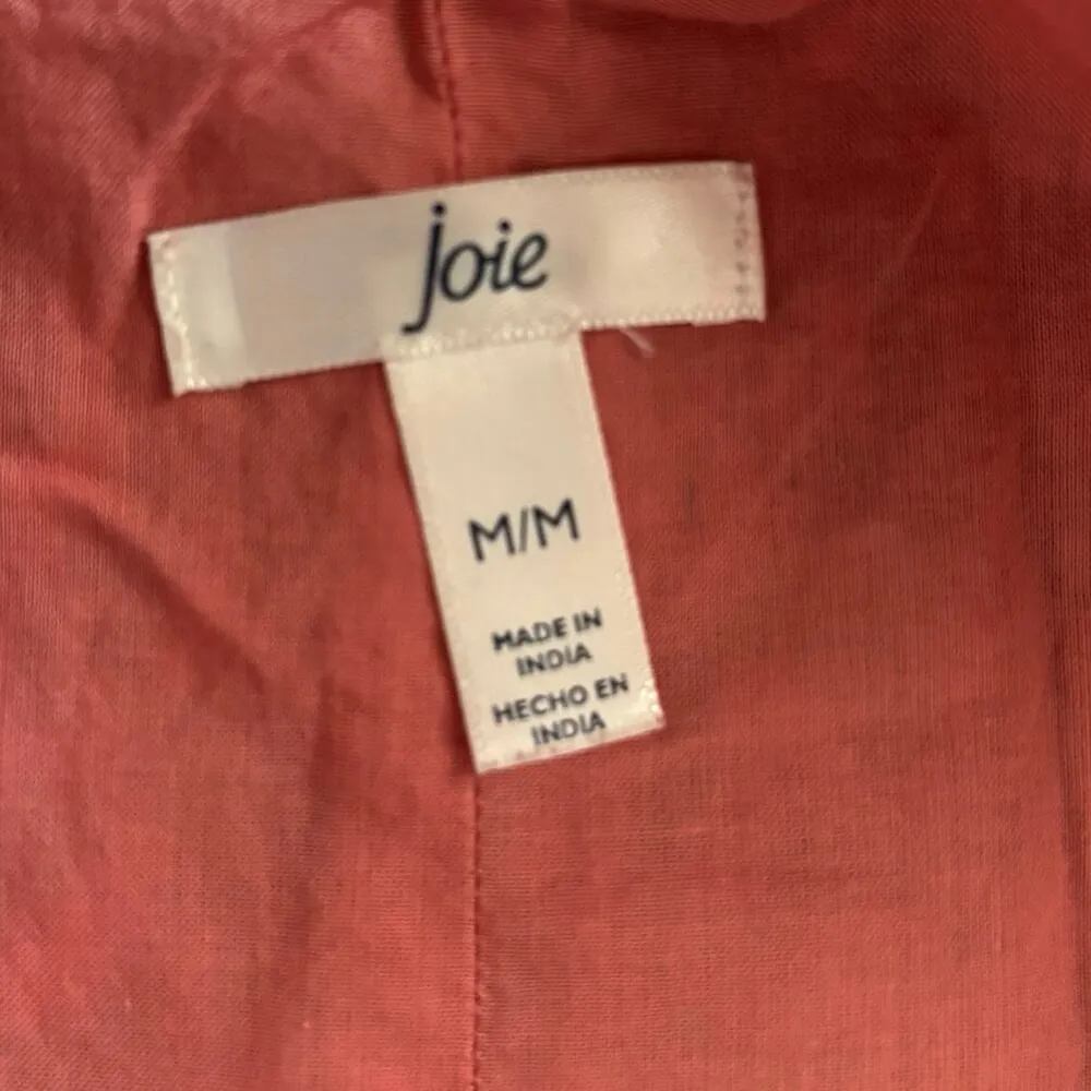 Joie Size M Bondi Midi Cotton Dress Tea Rose Print Tank - Image 5