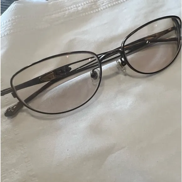 Judith‎ Lieber vintage crystal frames only Gold - Image 2