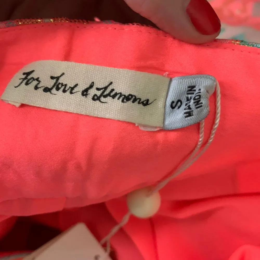 NWT Pink Rose Jackpot Brocade Pants - Image 7