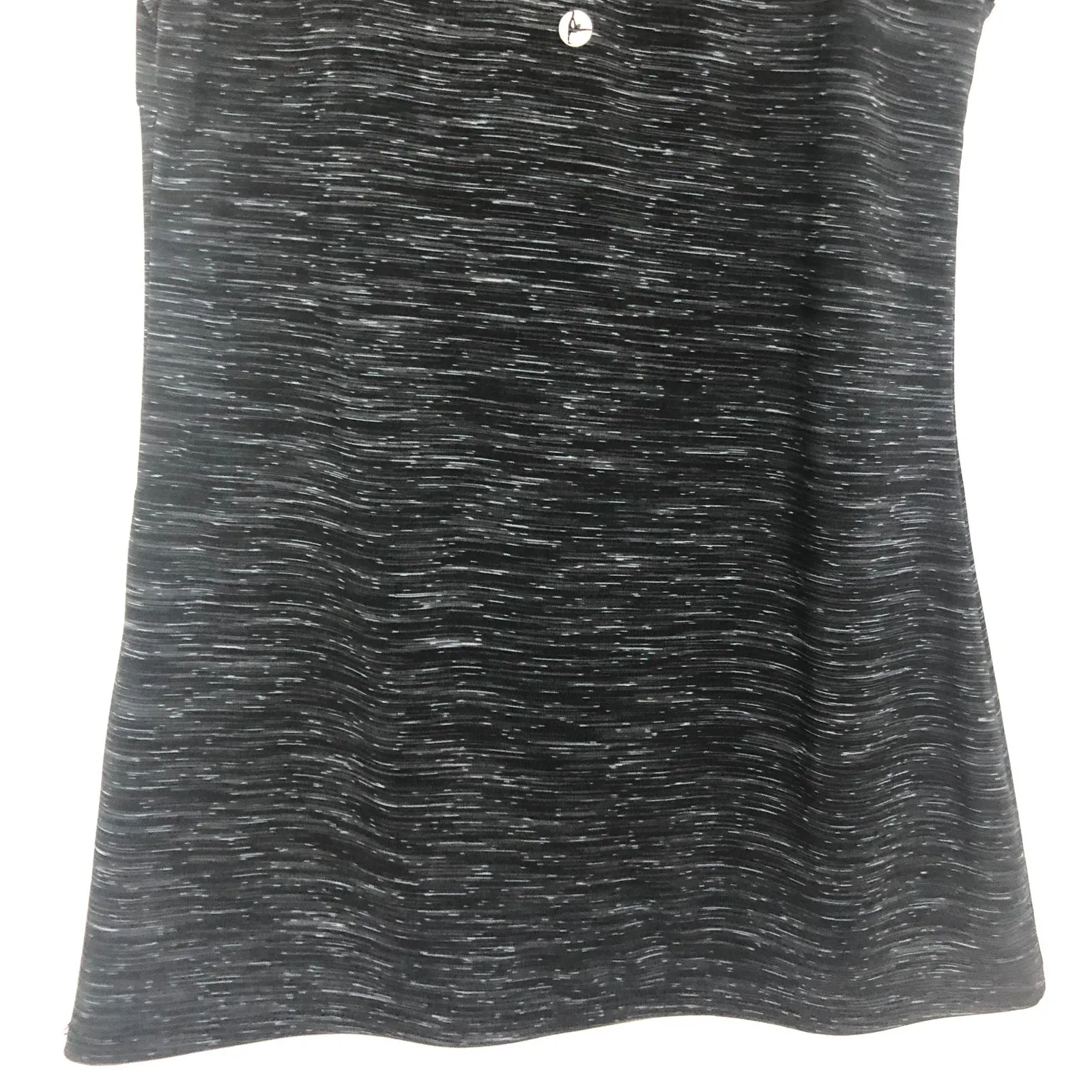 90 Degree by Reflex Space-Dye Black Mesh Tank Top Size XS Athleisure Wear - Image 6