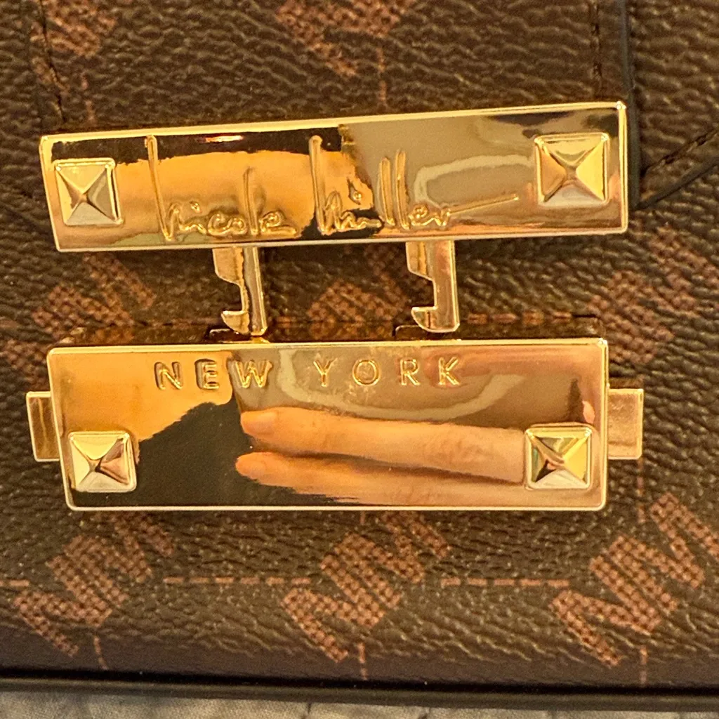 Brown Nicole miller bag - Image 5