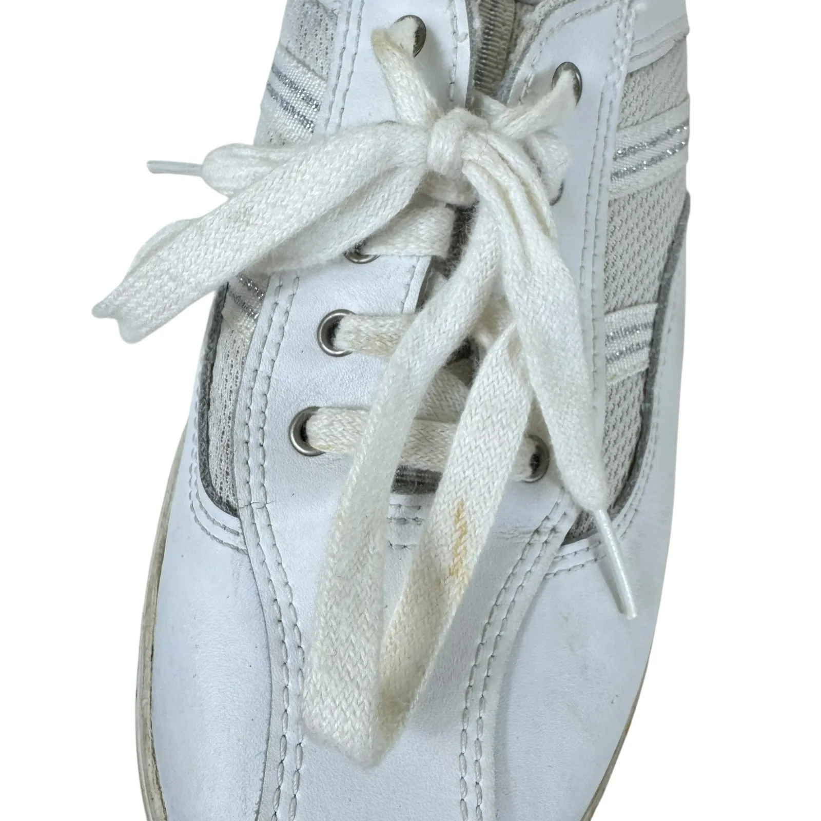 Keds White Lightweight Lace Up Sneakers Tennis Shoes Women's Size 9 - Image 9