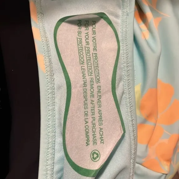 Ninety Nine Bikini Bottom NWT Women’s Size XXL Blue Color with Floral Pattern - Image 7