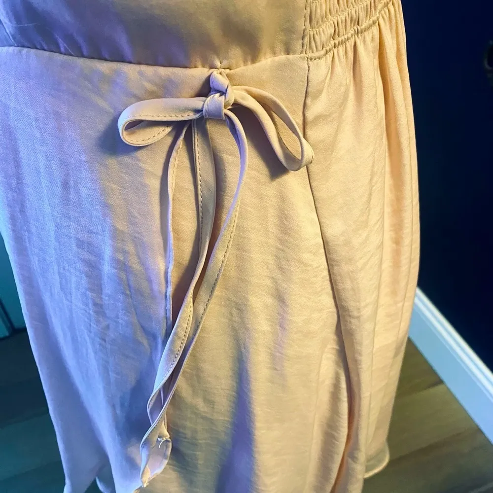 Pink Spaghetti Strap Slip Dress for Wedding Guest Size M - Image 4