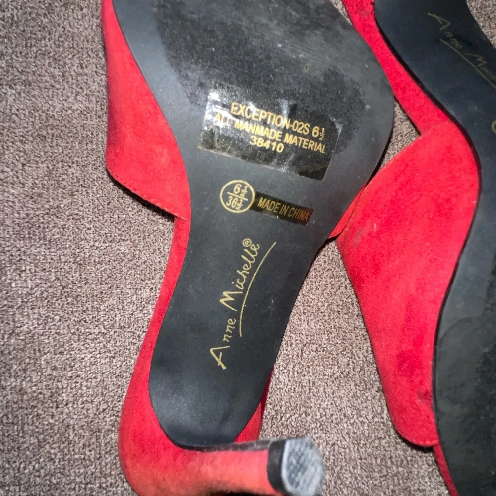 🆕 Anne Michelle Open Toe Mules - Image 4