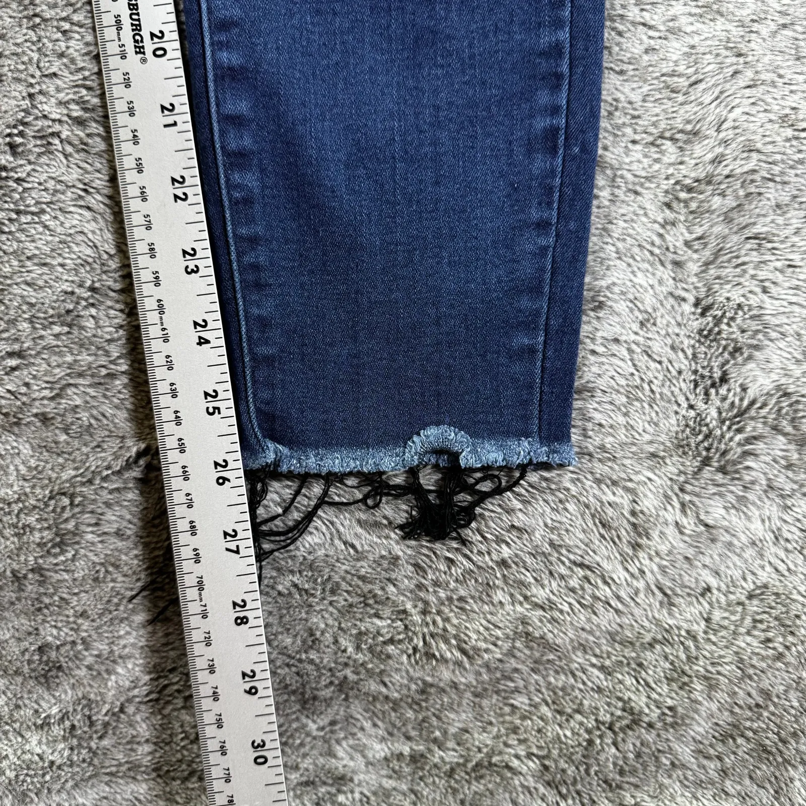 PAIGE Denim Jeans Verdugo Crop Women's 26 Blue - Image 4