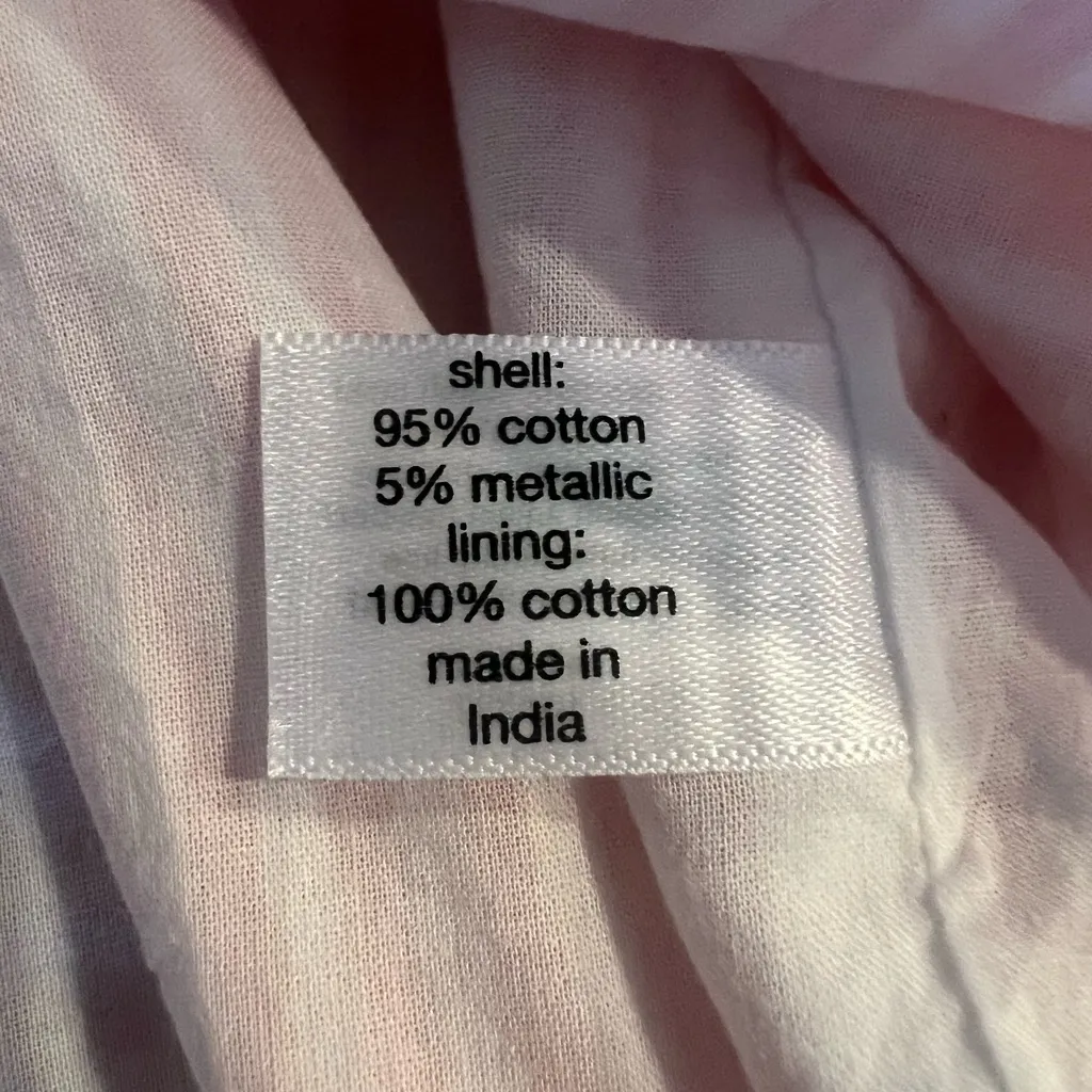 Lane Bryant Tunic Top Size 22/24 Peach White Shirt Smocked New - Image 6