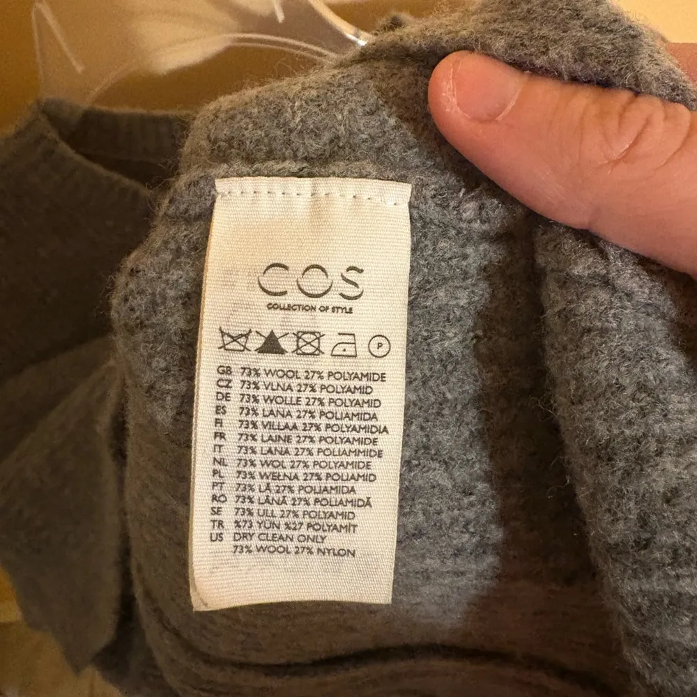 COS Gray Wool Blend Sweater - Image 3
