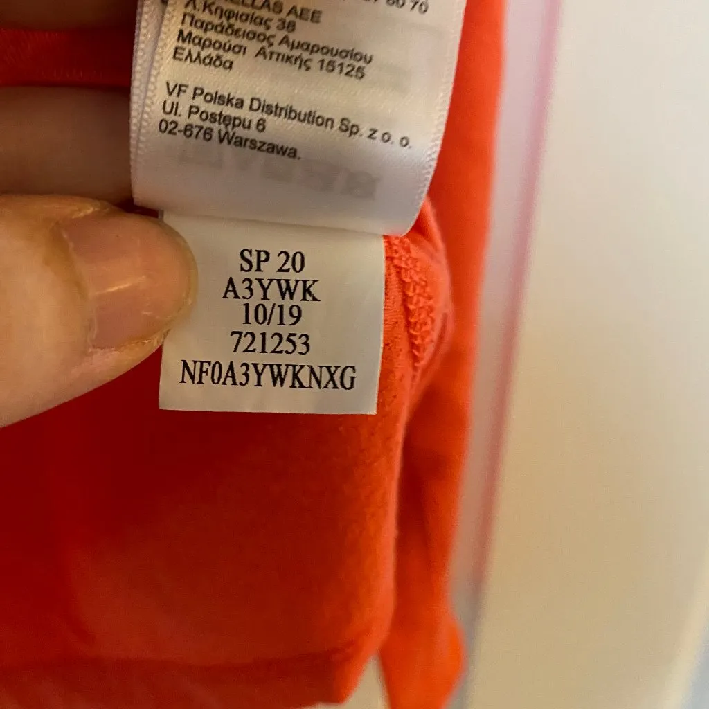 The North Face Workout Novelty Long-Sleeve Top, Coral, Women's Medium - Image 5