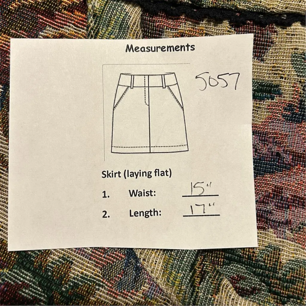 Free People Women's Floral Tapestry A-Line Skirt Size 8 Multicolor - Image 10