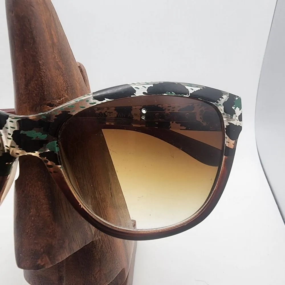 Steve Madden Brown & Animal Print Sunglasses - Image 3