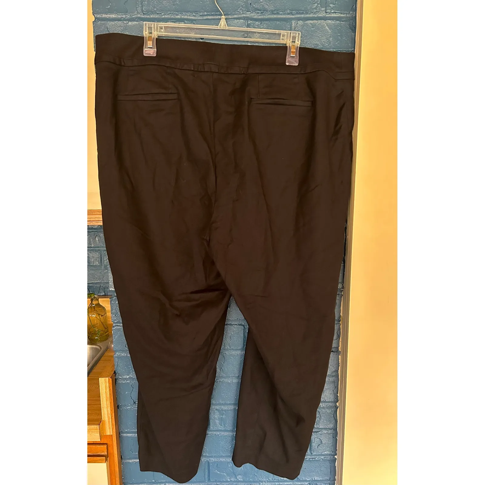 Peter Nygard Women's Black Career Dress‎ Pants Trousers Size 20 Office - Image 6