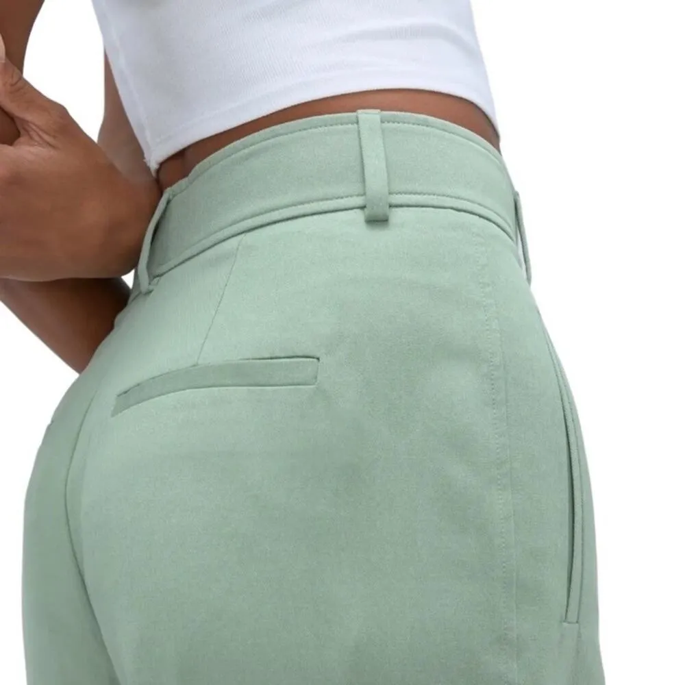 EVERLANE The Way-High® Drape Wide Pant Women 2 Sage Cottagecore Fairy Preppy NWT - Image 4