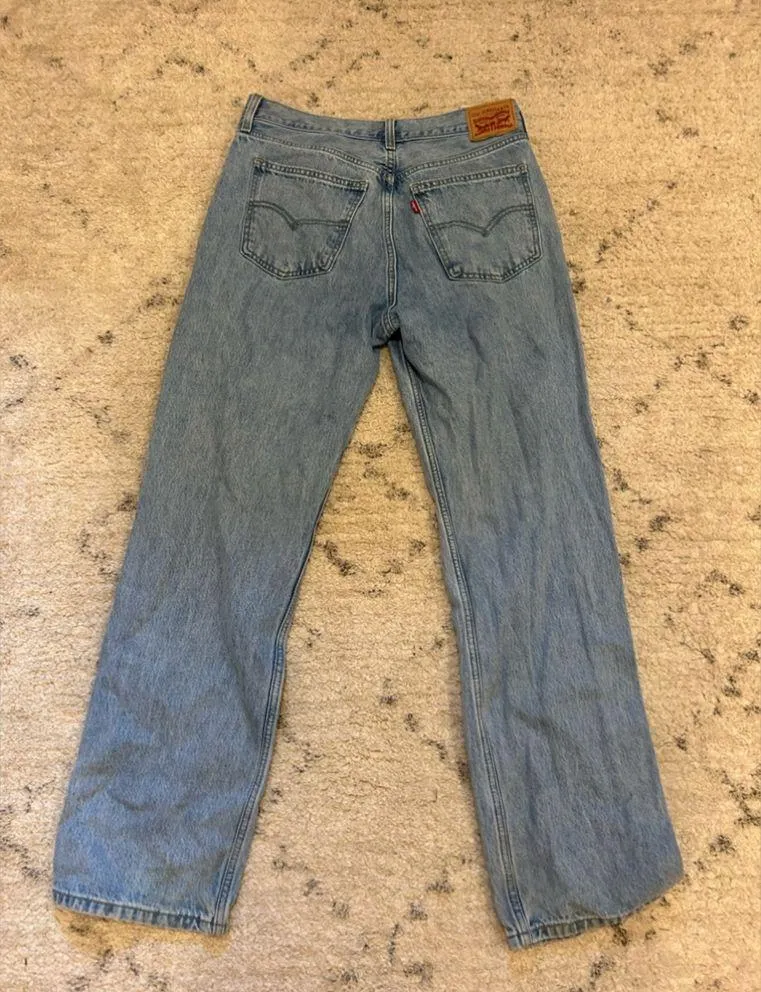 Levi low pro straight jeans - Image 3