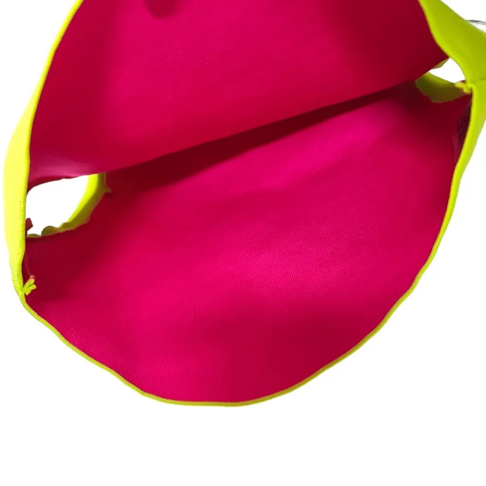 Zara Crew Neck Pullover Sleeveless Crop Top in Chartreuse - Image 8