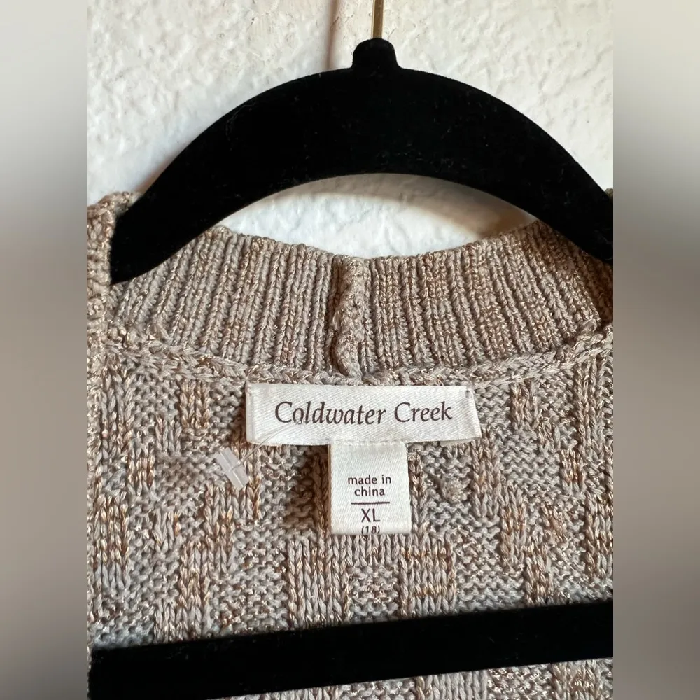 Cold Water Creek Sweater Vest - Image 2