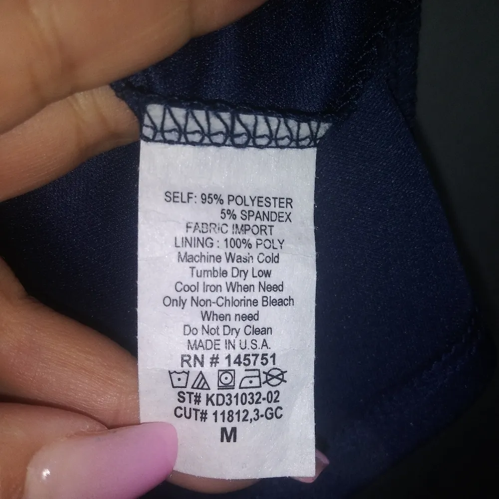 MIX by 41 Hawthorn Kassidy Faux Wrap Dress Stitch Fix Contemporary Size M Red Size M - Image 6