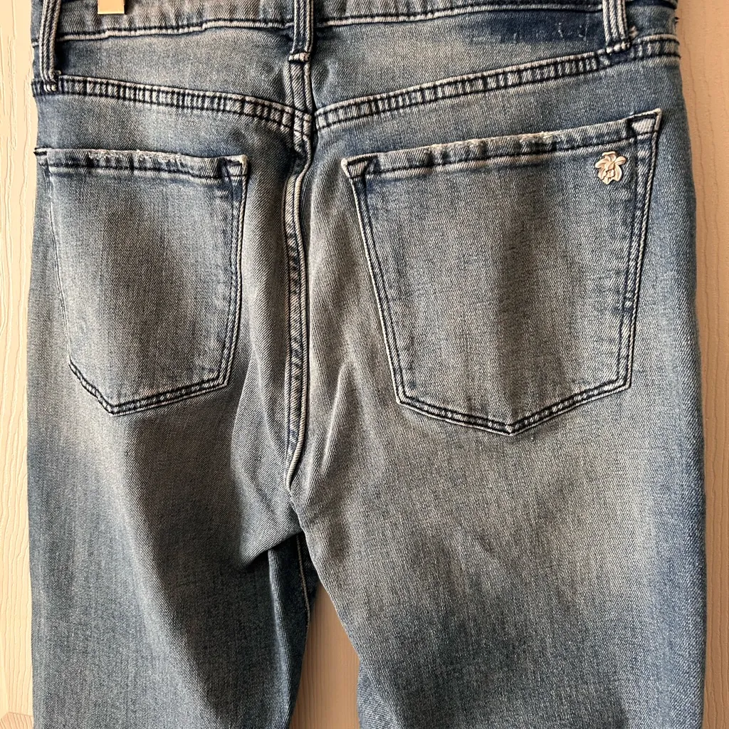 Black Orchid Women’s Size 27 Joan Straight High‎ Waist Jeans Come On Over - Image 8