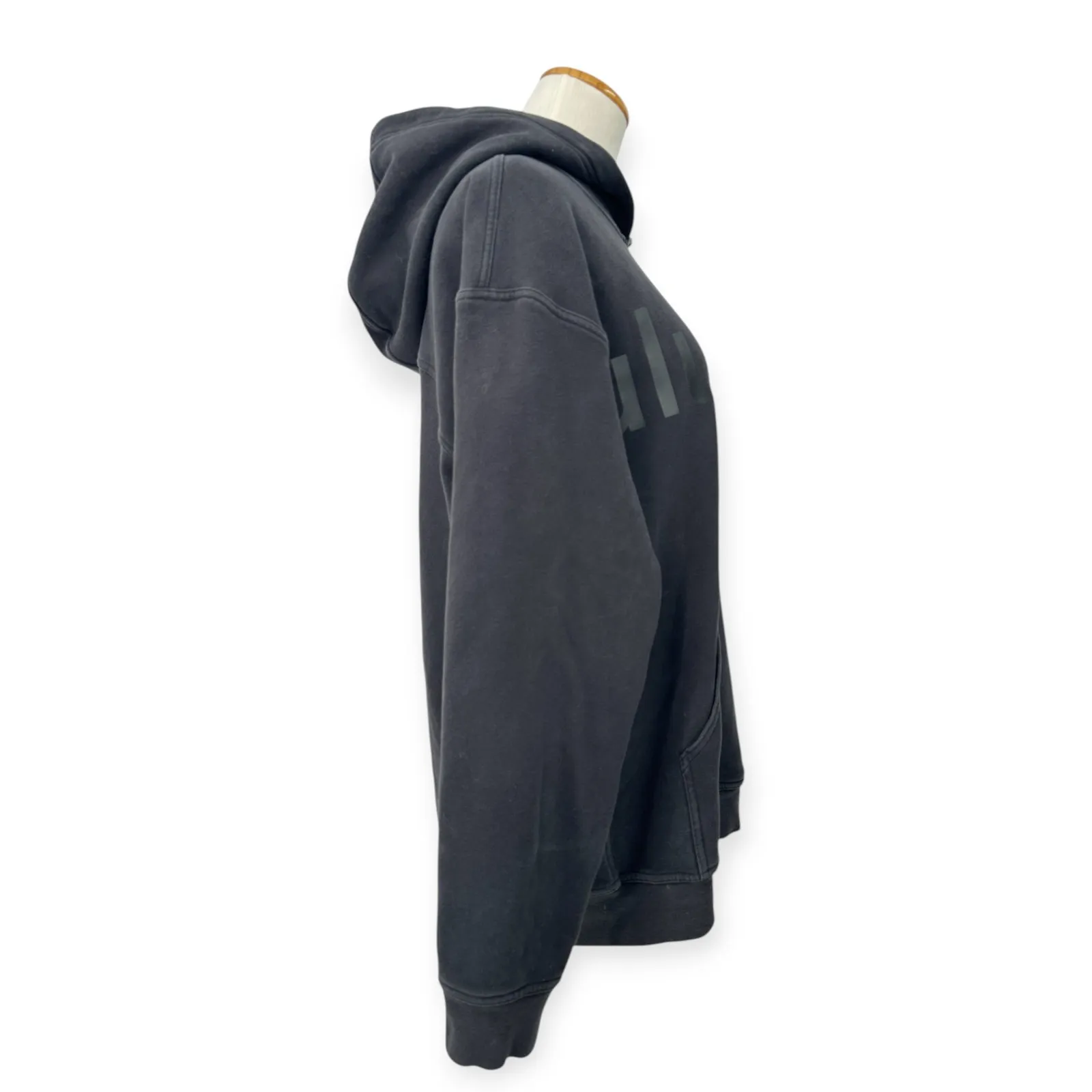 Lululemon | 10 | All Yours Hoodie *Graphic Black on Black Logo Sweatshirt W3DLTS - Image 6