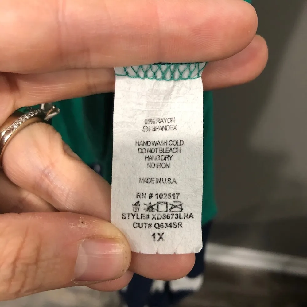 Soprano plus size 1X sleeveless striped jersey knit maxi dress - Image 5