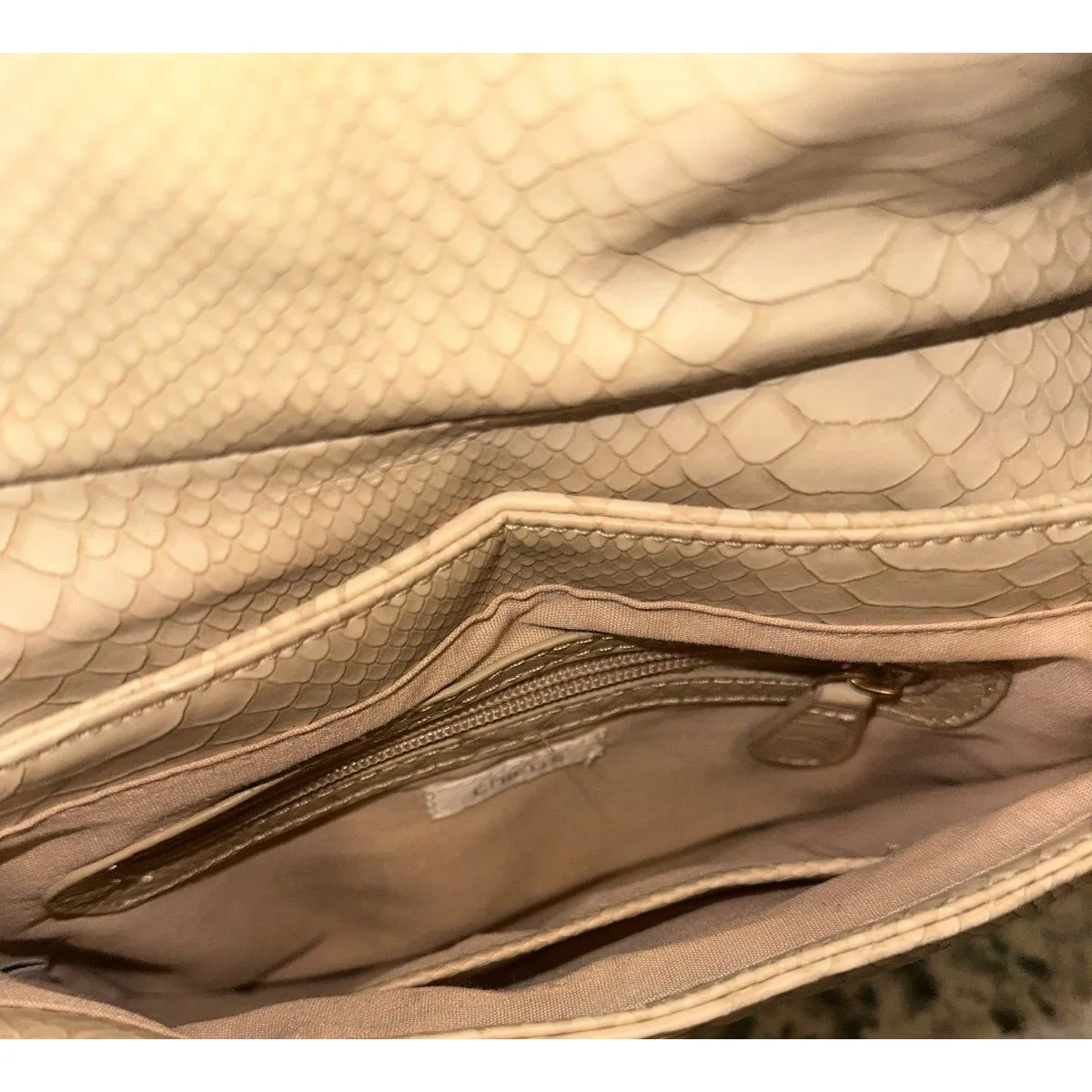 Chico's  tan purse - Image 2