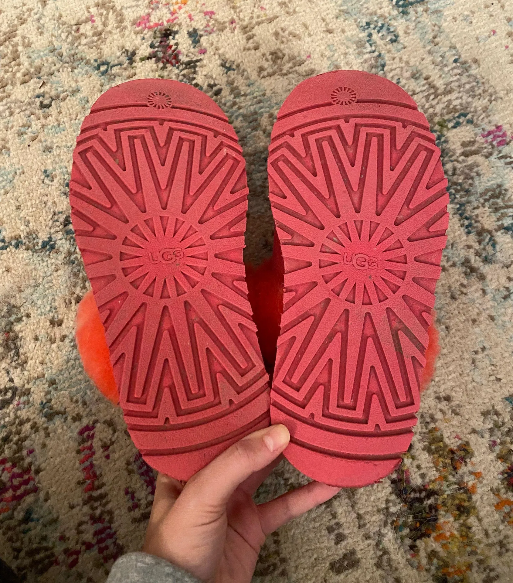 UGG Pink  Slippers - Image 3