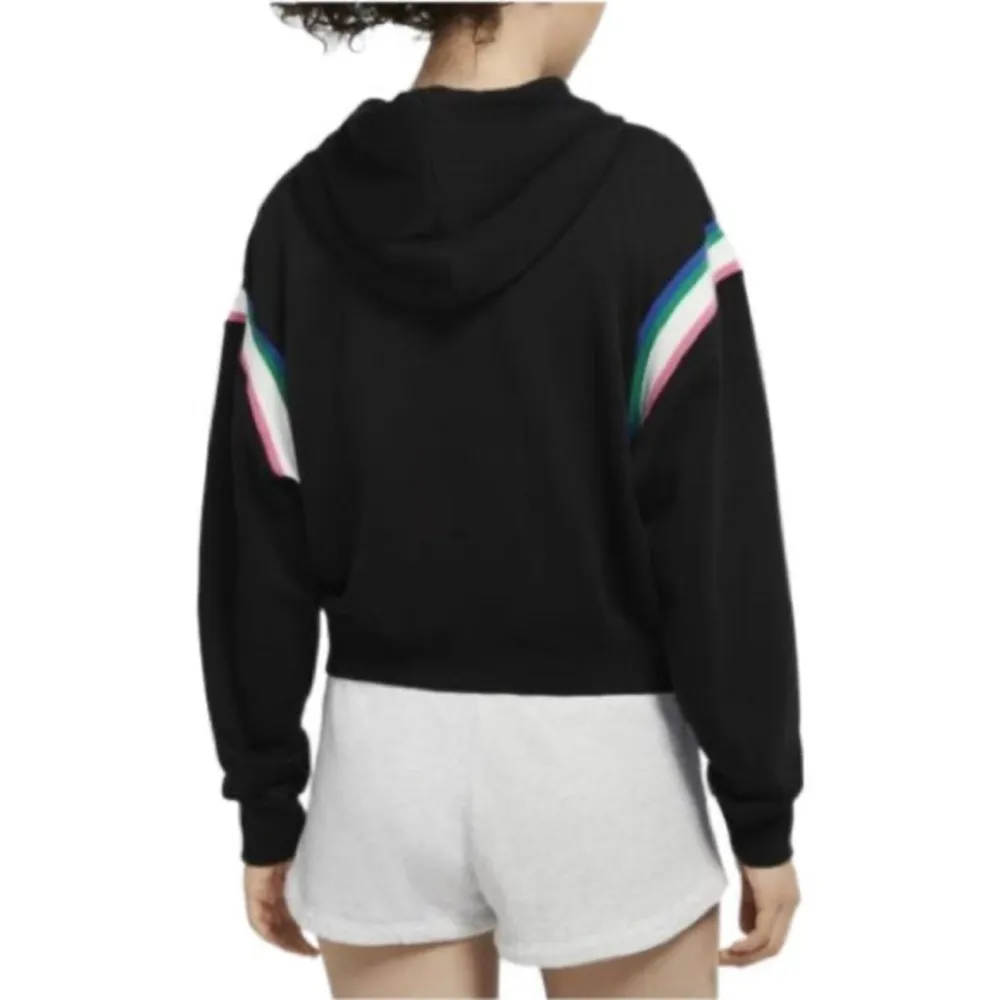 Nike Sportswear Heritage Pullover Hoodie 'Black' size medium - Image 4