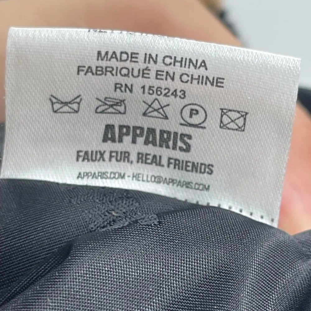 APPARIS anthropologie Animal Print Leopard cheetah Faux Fleece Teddy Jacket xs - Image 11