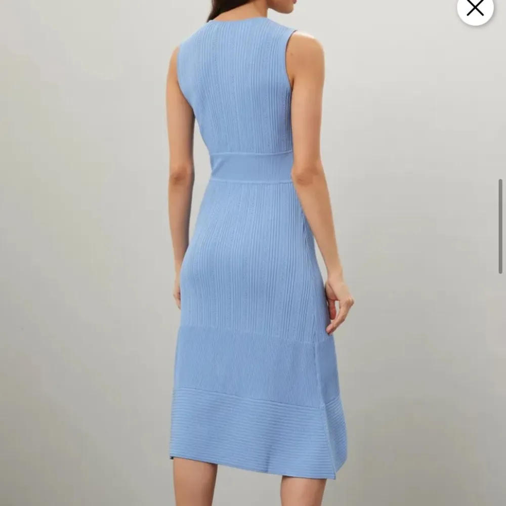 Jason Wu Blue Knit Dress Size Extra Small - Image 2