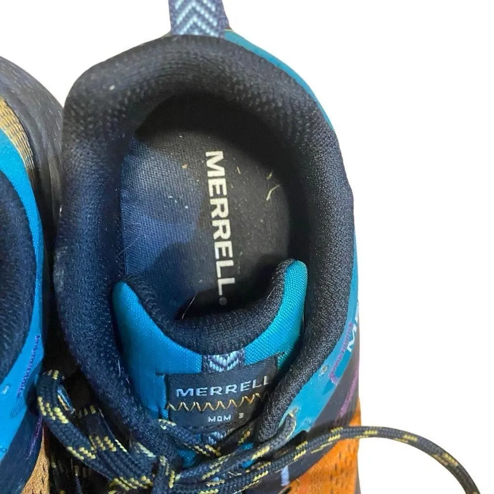 USED Women's MQM 3 Hiking Shoes - Tangerine/Teal size 8.5 see photos - Image 5