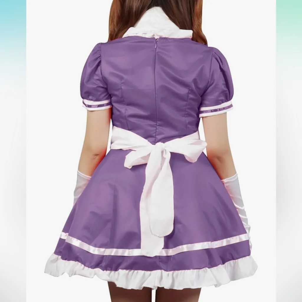 Purple Anime maid cafe uniform Size XS - Image 7