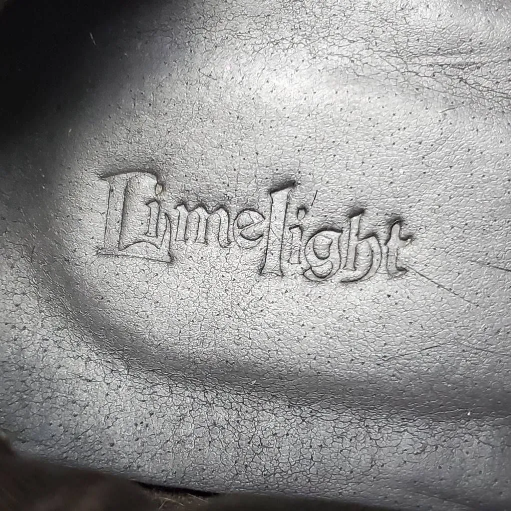 Lime Light Joaquin Faux Suede Studded Knee High Tall Gray Riding Boots Size 9 Brown - Image 11