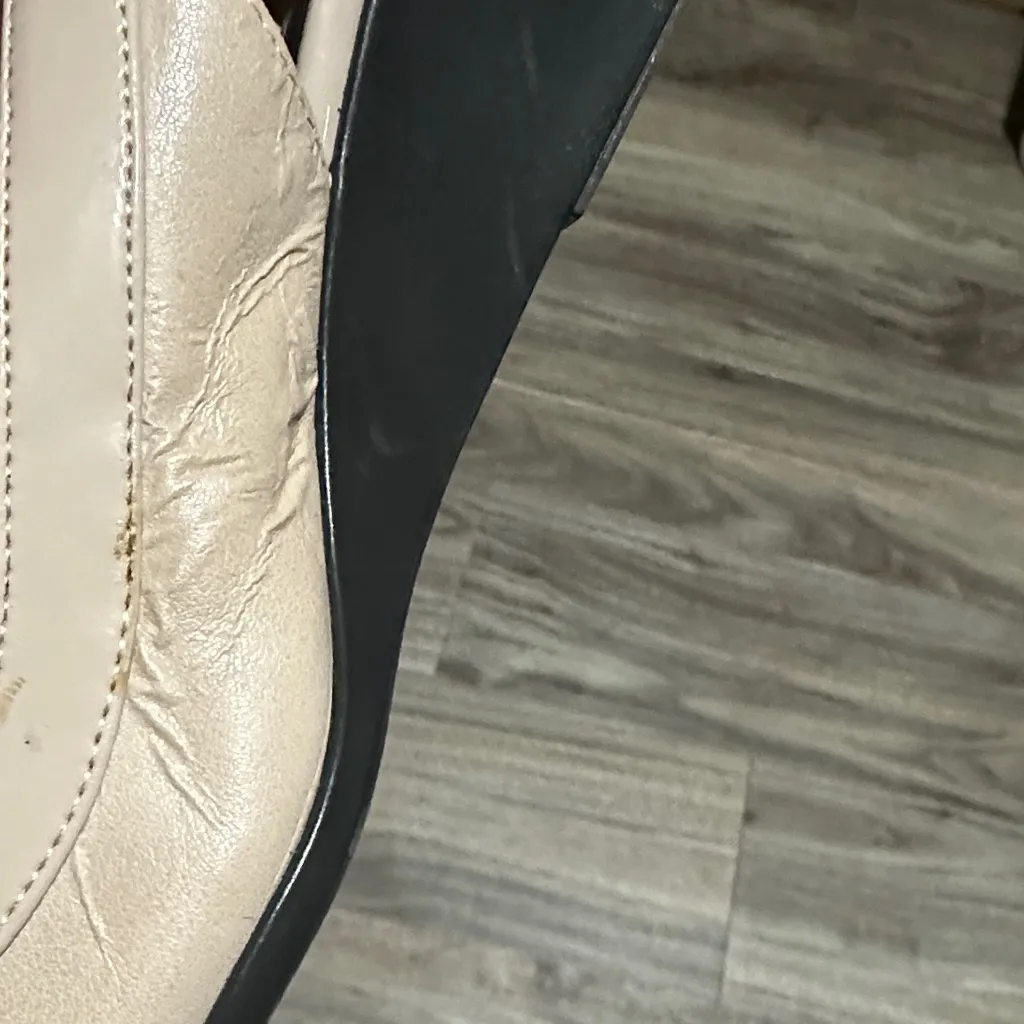 Life Stride Beige Women's Heels - Image 7