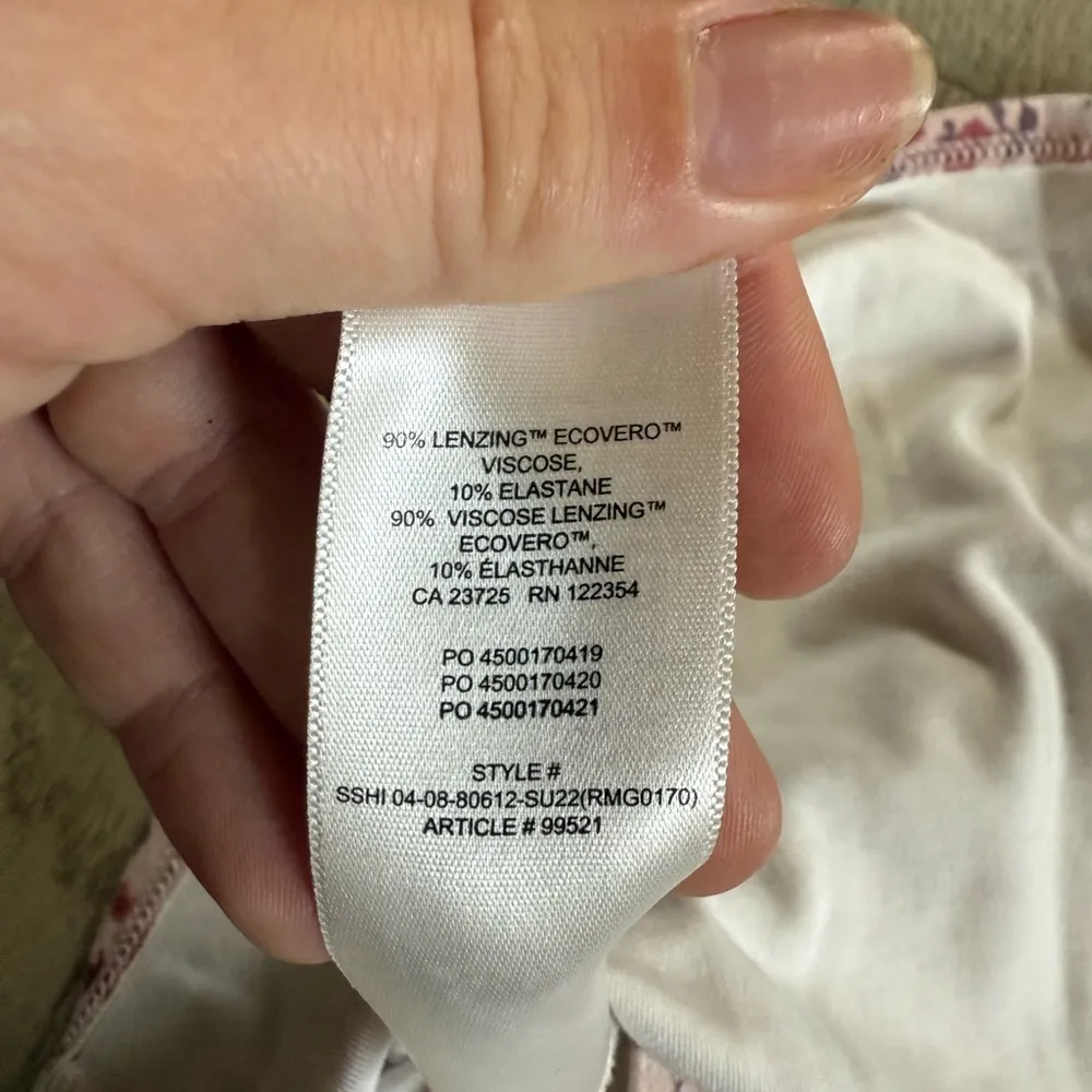 Aritzia Wilfred Saturn Floral Wrap Dress Pink - Image 4