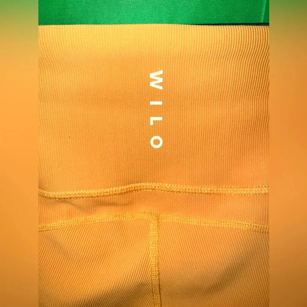 Wilo the Label Leggings size Small Yellow - Image 3