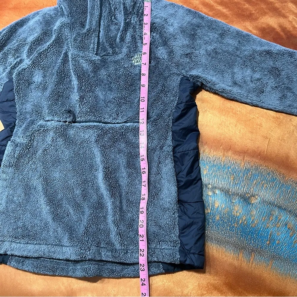 North Face Osito Fleece Sport Blue Fleece Pullover small puffer sides - Image 10