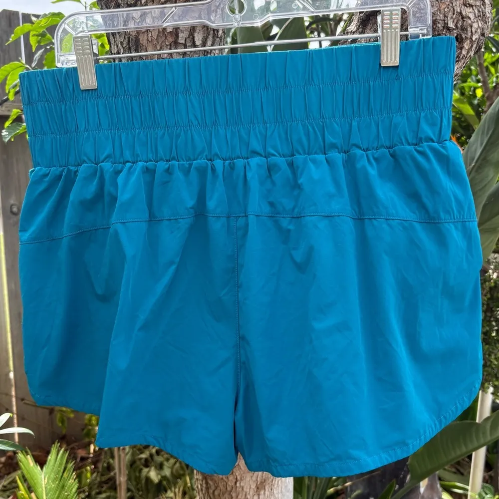 Joy Lab Teal Women's Shorts with Pockets Size L - Image 5