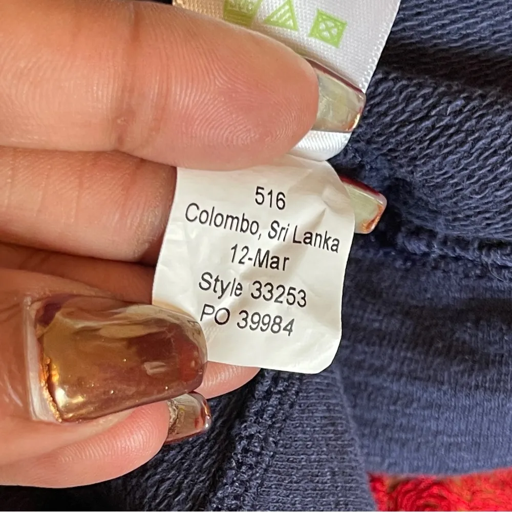 LILLY PULITZER | Blue Kangaroo Pocket Pullover Sz XS - Image 88