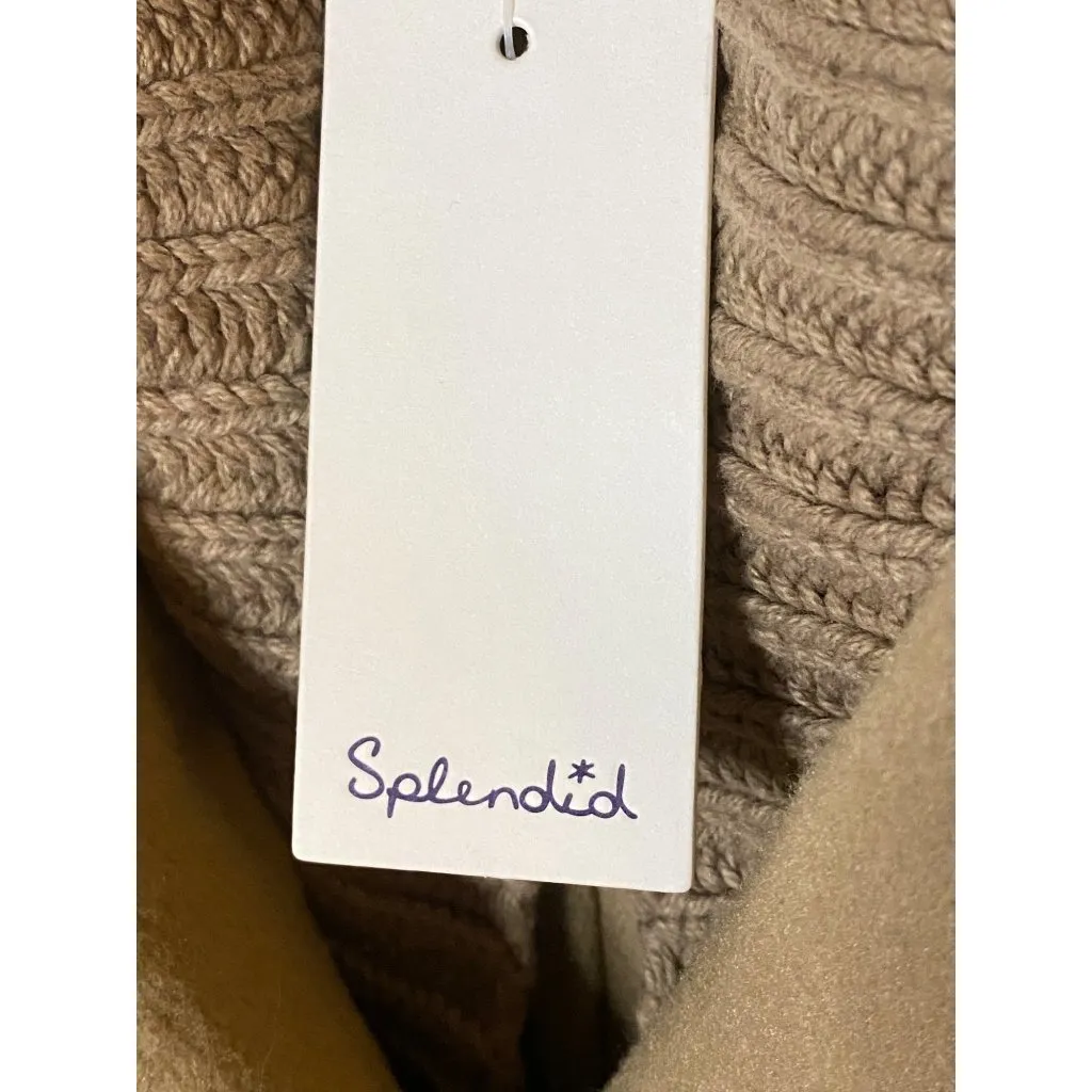 New Splendid‎ Annika Coat knit removeable collar Sz XS - Image 7