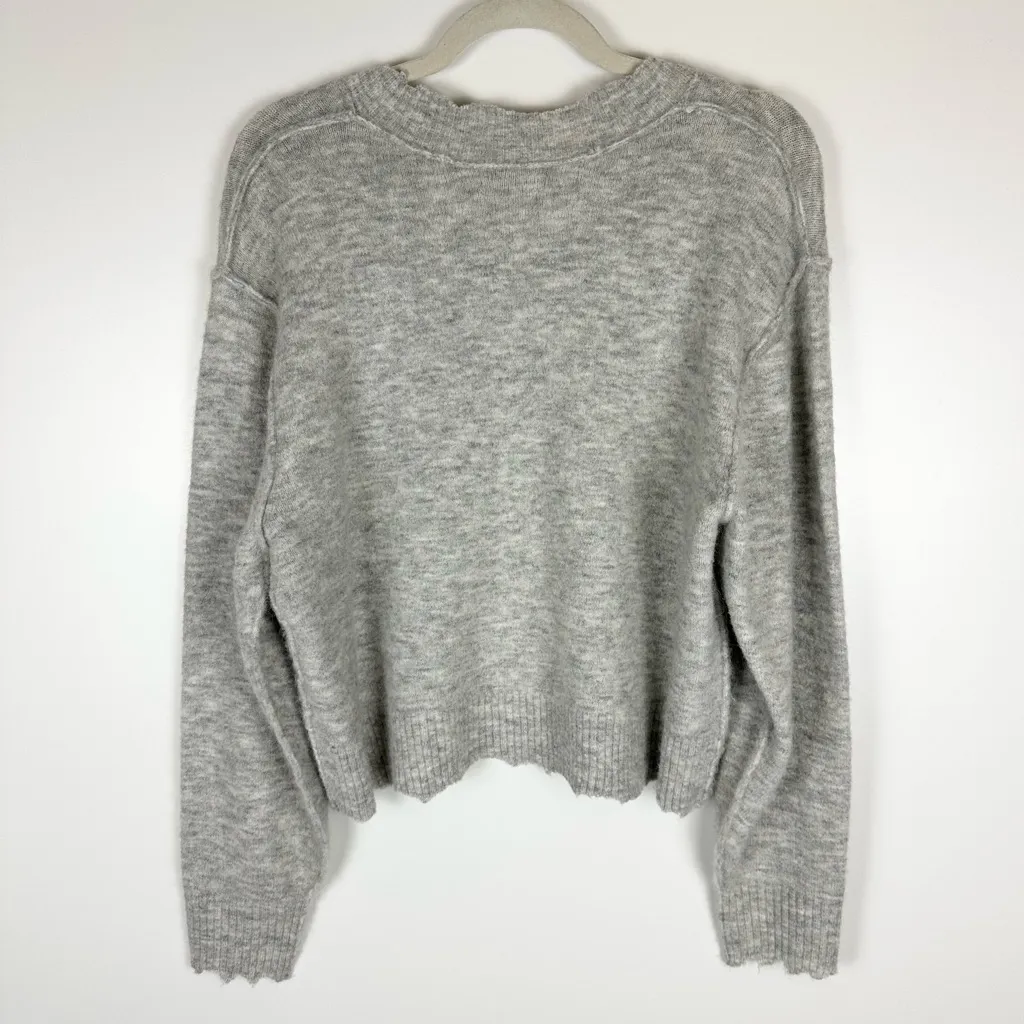 Aritzia Wilfred Krause V-Neck Sweater Wool Blend Size 1 - Image 4