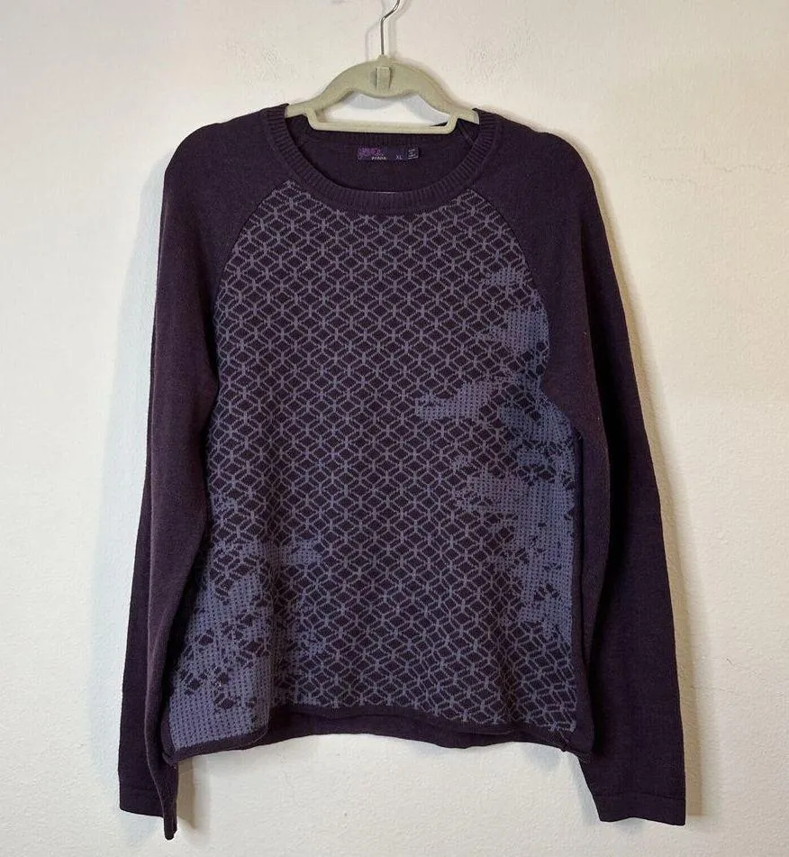 PRANA ‘Antonia’ Wool Blend Pullover Sweater. Size XL - Image 2