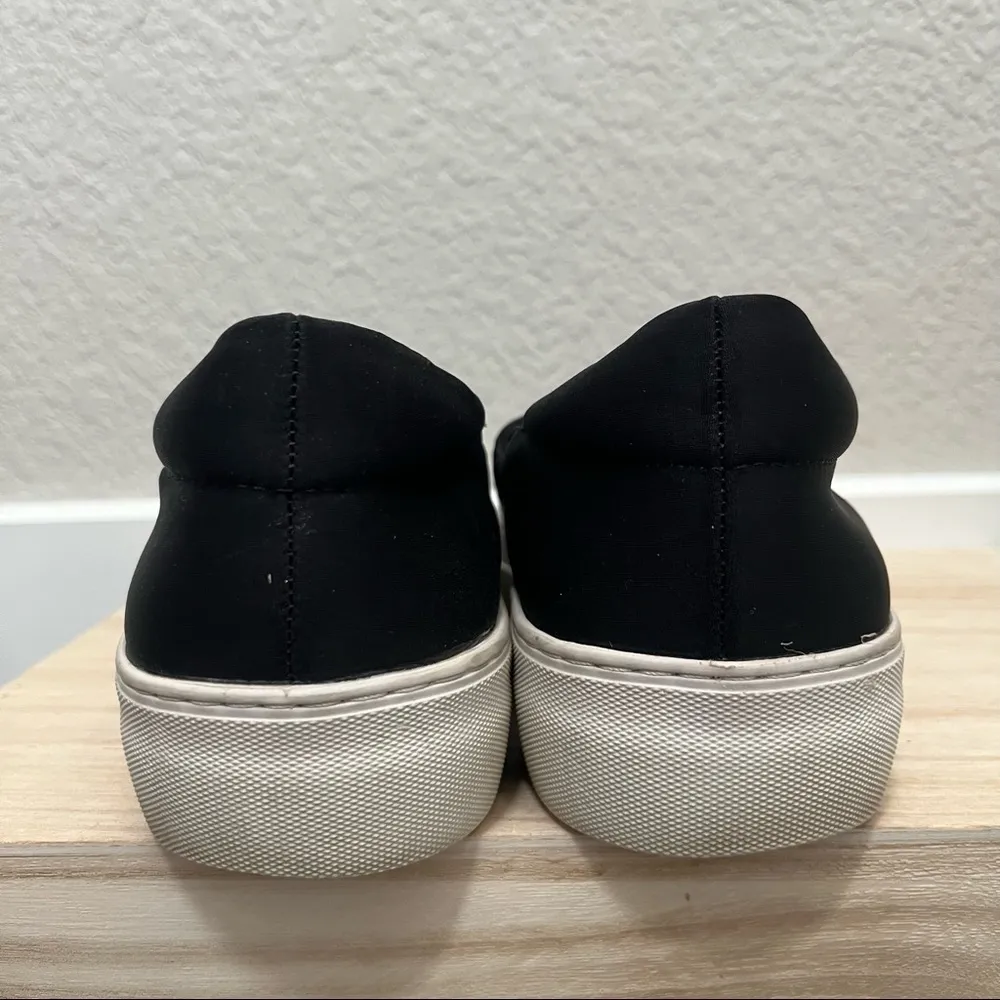 J Slides Aristocrat Black Silver Embellished Platform Sneakers 8 - Image 6