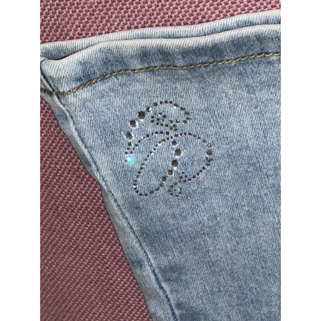 I.AM.GIA Carter Top in Denim Blue Medium New Womens Strapless Tube Bandeau - Image 7