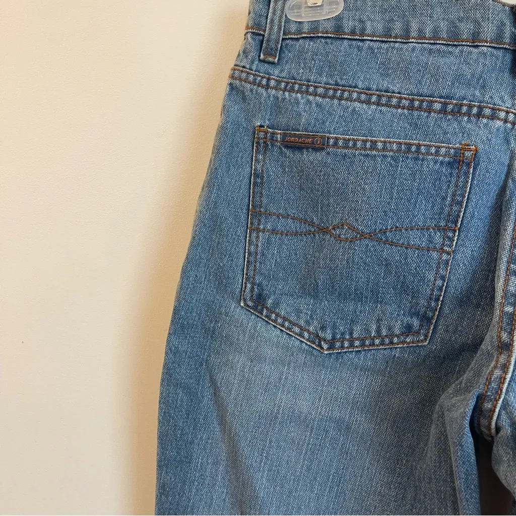 Jordache Women's VTG 80's 90's High Rise Straight Leg Denim Jean Sz 11/12 - Image 7