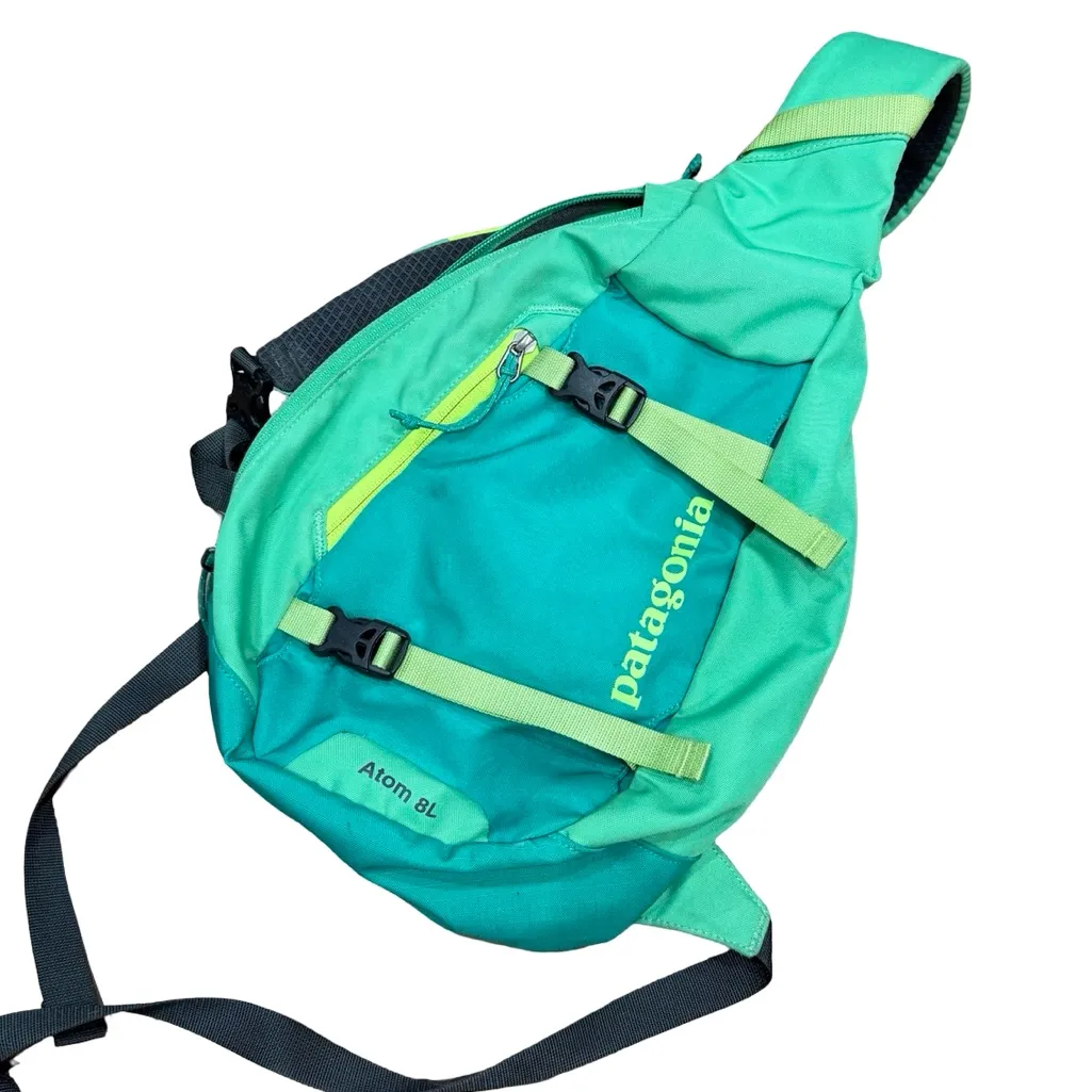 🎒 Patagonia Atom Sling 8L – Green Lightweight Crossbody Bag 🌿 - Image 2